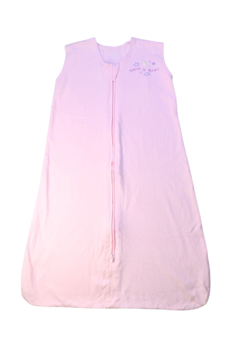 A Pink Sleepsacs from HALO in size 6-12M for boy. (Front View)