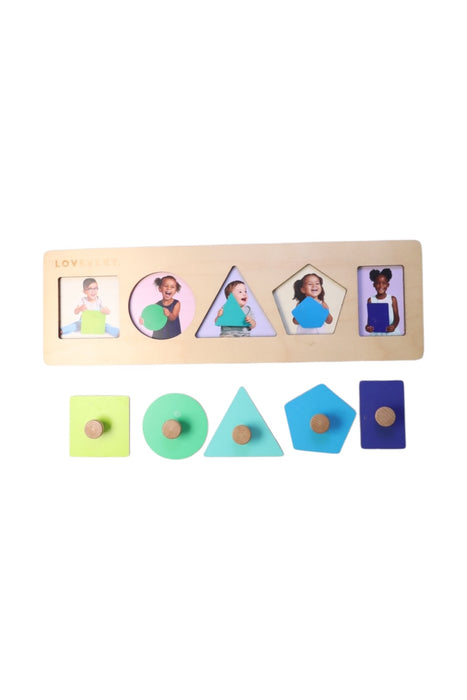 A Multicolour Wooden Toys from Lovevery in size O/S for neutral. (Back View)