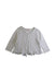 A White Cardigans from Momonittu in size 4T for girl. (Front View)