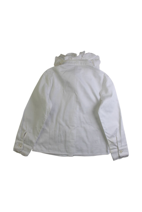 A White Long Sleeve Shirts from Nicholas & Bears in size 4T for girl. (Back View)