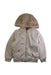 A Beige Puffer/Quilted Jackets from Seed in size 8Y for girl. (Front View)