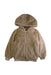 A Beige Puffer/Quilted Jackets from Seed in size 8Y for girl. (Back View)