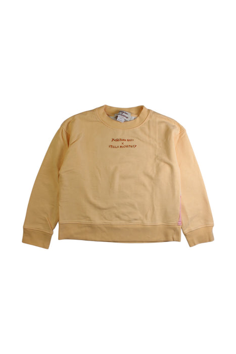 A Yellow Crewneck Sweatshirts from Stella McCartney in size 8Y for girl. (Front View)