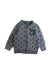 A Grey Lightweight Jackets from Petit Bateau in size 3T for boy. (Front View)