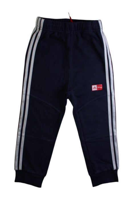 A Navy Sweatpants from Adidas in size 2T for boy. (Front View)