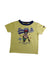 A Yellow Short Sleeve T Shirts from Double B Mikihouse in size 2T for boy. (Front View)