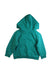 A Green Hooded Sweatshirts from Nanos in size 4T for boy. (Back View)
