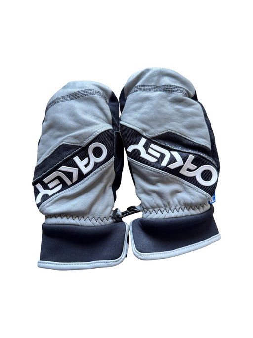 A Black Gloves & Mittens from Oakley in size 14Y for neutral. (Front View)