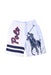 A White Shorts from Polo Ralph Lauren in size 8Y for boy. (Front View)