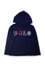 A Navy Hooded Sweatshirts from Polo Ralph Lauren in size 7Y for boy. (Front View)