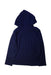 A Navy Hooded Sweatshirts from Polo Ralph Lauren in size 7Y for boy. (Back View)
