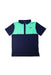 A Navy Short Sleeve Polos from Under Armour in size 14Y for boy. (Front View)