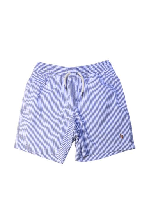 A Blue Shorts from Polo Ralph Lauren in size 8Y for boy. (Front View)