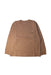 A Brown Long Sleeve T Shirts from The North Face in size 7Y for boy. (Front View)