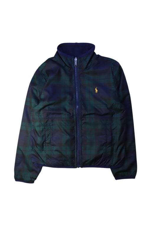 A Green Puffer/Quilted Jackets from Polo Ralph Lauren in size 8Y for boy. (Front View)
