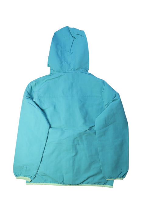 A Blue Lightweight Jackets from Patagonia in size 12Y for boy. (Back View)