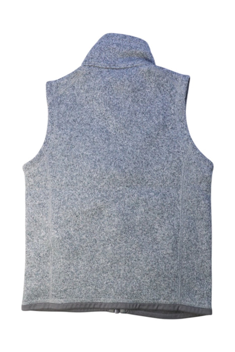 A Grey Outerwear Vests from Patagonia in size 7Y for boy. (Back View)