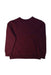 A Burgundy Crewneck Sweatshirts from Polo Ralph Lauren in size 7Y for boy. (Back View)