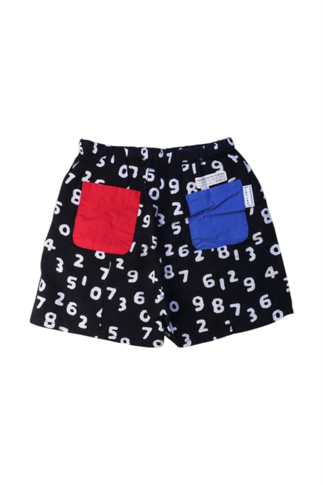 A Black Shorts from Sou Sou in size 6T for boy. (Back View)