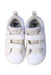 A White Sneakers from Adidas in size 3T for neutral. (Back View)