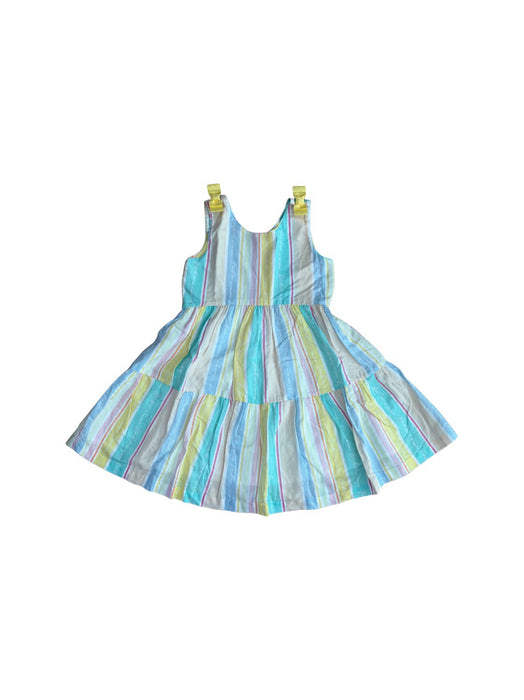 A Blue Sleeveless Dresses from Baker by Ted Baker in size 10Y for girl. (Front View)