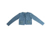 A Grey Cardigans from I Pinco Pallino in size 10Y for girl. (Front View)