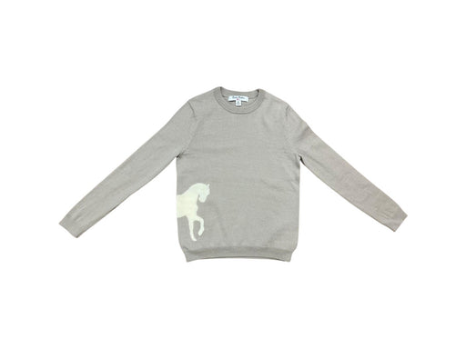 A Beige Knit Sweaters from Brooks Brothers in size 10Y for girl. (Front View)