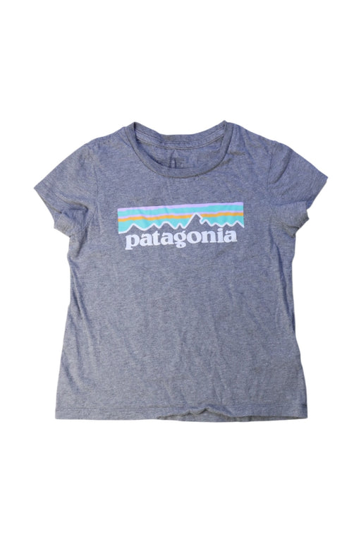 A Blue Short Sleeve T Shirts from Patagonia in size 5T for girl. (Front View)