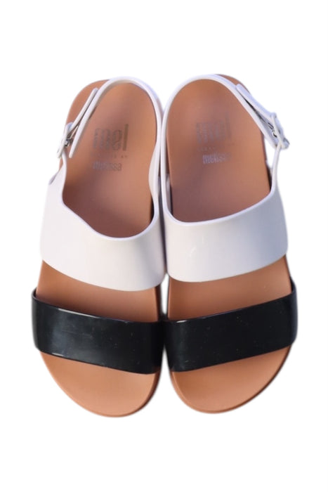 A Multicolour Sandals from Melissa in size 9Y for girl. (Back View)