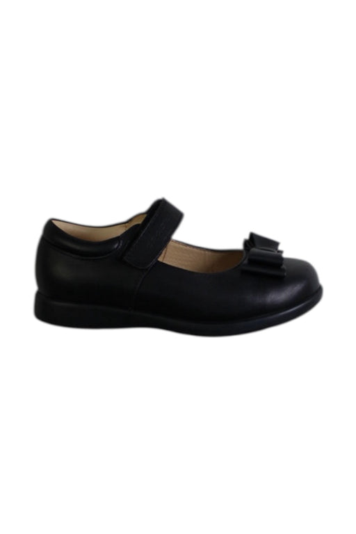 A Black Dress Shoes from Dr. Kong in size 6T for girl. (Front View)