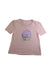 A Pink Short Sleeve T Shirts from Seed in size 6T for girl. (Front View)