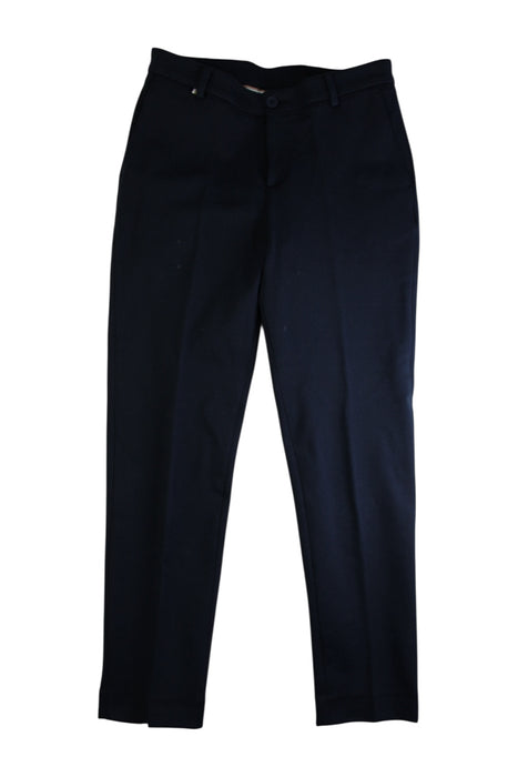 A Navy Dress Pants from Boss in size 14Y for boy. (Front View)