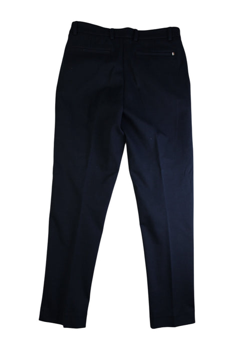A Navy Dress Pants from Boss in size 14Y for boy. (Back View)