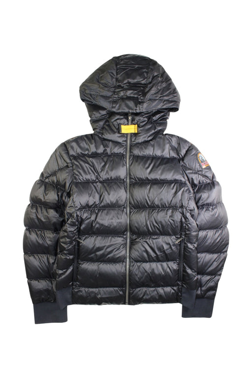 A Black Puffer/Quilted Jackets from Parajumpers in size 14Y for neutral. (Front View)