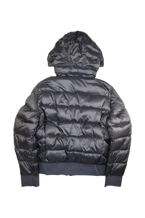 A Black Puffer/Quilted Jackets from Parajumpers in size 14Y for neutral. (Back View)