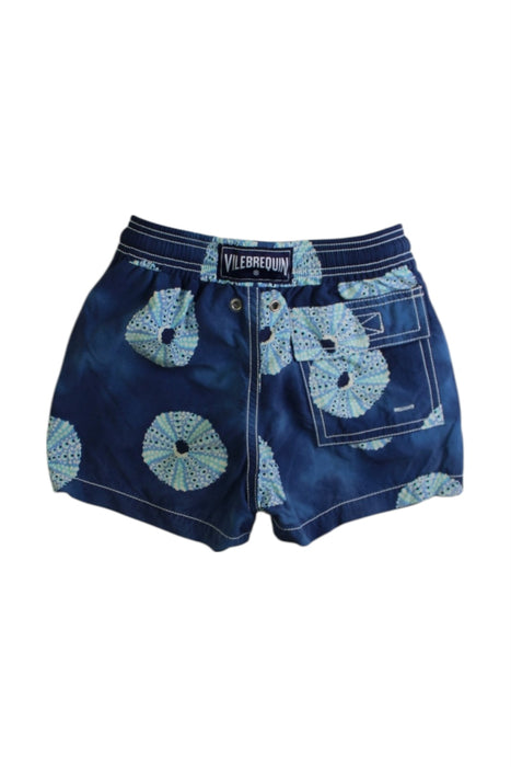A Navy Swim Shorts from Vilebrequin in size 2T for boy. (Back View)