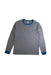 A Grey Long Sleeve T Shirts from Petit Bateau in size 12Y for boy. (Front View)