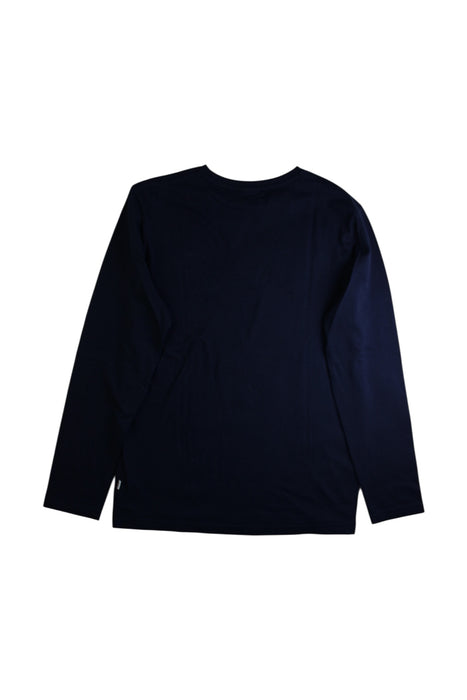 A Navy Crewneck Sweatshirts from Boss in size 14Y for boy. (Back View)