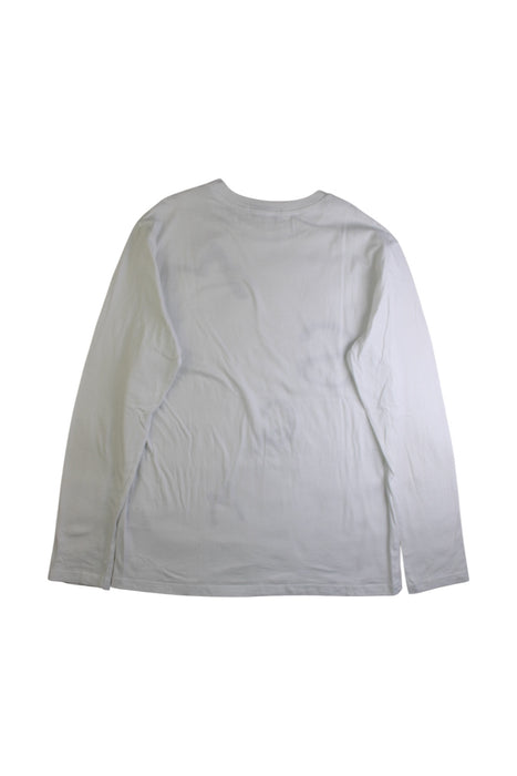 A White Long Sleeve T Shirts from MSGM in size 14Y for boy. (Back View)