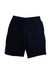 A Navy Shorts from Lacoste in size 10Y for boy. (Front View)