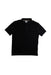A Black Short Sleeve Polos from Boss in size 14Y for boy. (Front View)