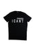 A Black Short Sleeve T Shirts from DSquared2 in size 14Y for boy. (Front View)