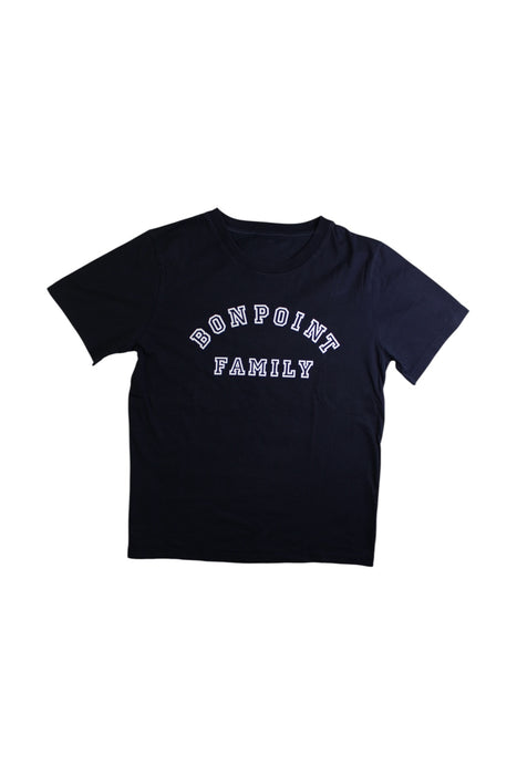 A Navy Short Sleeve T Shirts from Bonpoint in size 12Y for boy. (Front View)