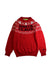 A Red Knit Sweaters from MC2 Saint Barth in size 12Y for boy. (Front View)