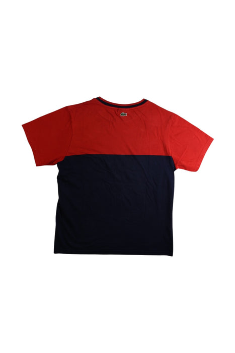 A Navy Short Sleeve T Shirts from Lacoste in size 14Y for boy. (Back View)