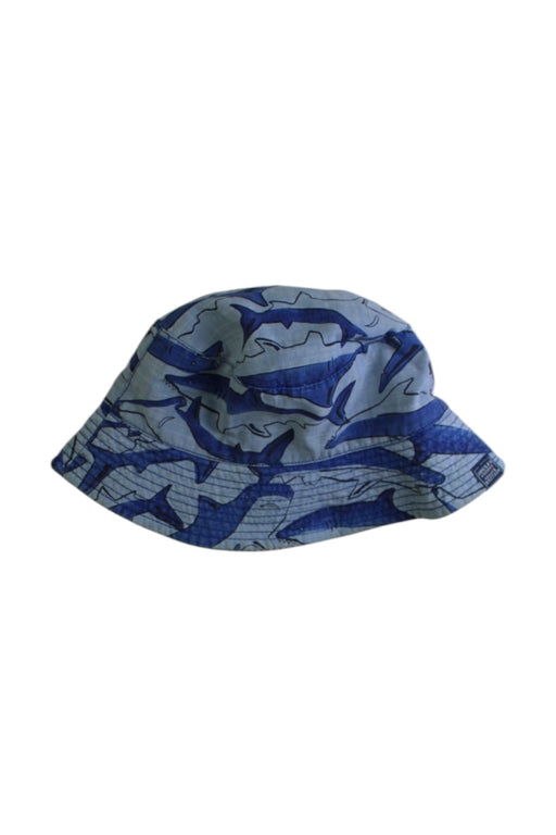 A Blue Sun Hats from Joules in size 8Y for boy. (Front View)