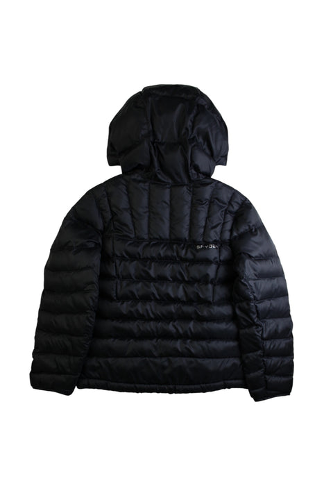 A Black Puffer/Quilted Coats & Outerwear from Spyder in size 8Y for boy. (Back View)