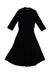 A Black Long Sleeve Dresses from Seed in size 10Y for girl. (Front View)