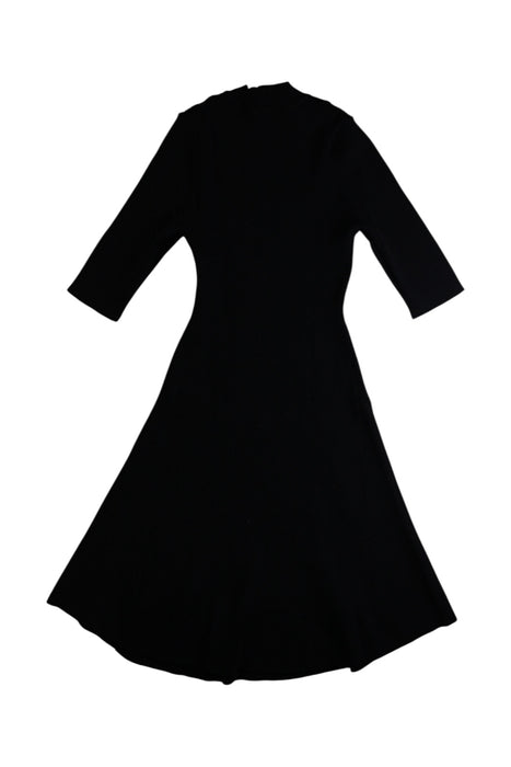 A Black Long Sleeve Dresses from Seed in size 10Y for girl. (Back View)