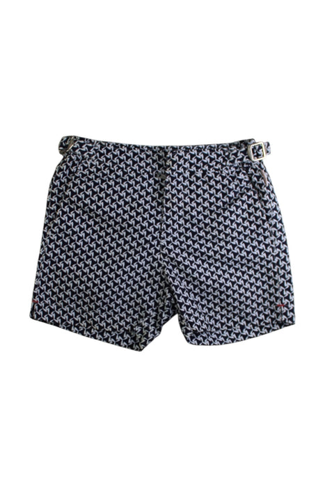 A Navy Shorts from Orlebar Brown in size 6T for boy. (Front View)